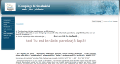 Desktop Screenshot of krimalnieki.lv